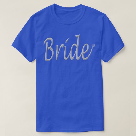 T-shirt Tee de la fête de mariée (Design devant)