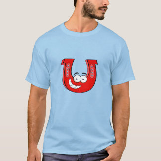 T-shirt Tee de lancer de fer à cheval de base