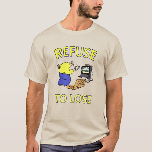 T-shirt Tee de lancer de fer à cheval de base (Devant)