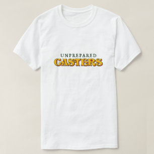 T-shirt Tee de logo de Casters non préparés - Couleur co