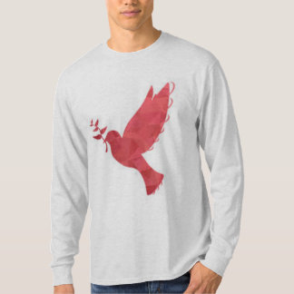 T-shirt Tee de pigeon urbain - Style rue avec une plumes