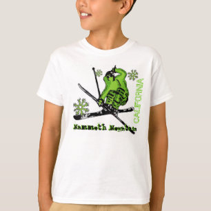 T-shirt tee de ski de Mammoth Mountain boys California