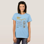 T-shirt Tee de sonnerie féminine (Devant entier)