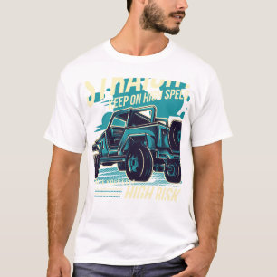 T-shirt Tee de style de collage