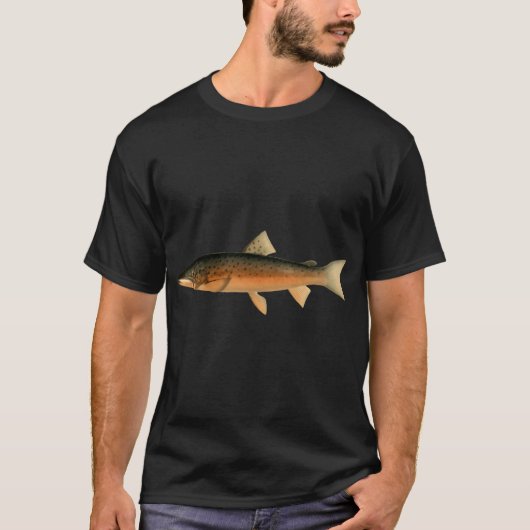 T-shirt Tee de truite (Devant)