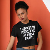 T-shirt Tee de vue agacée : humeur instantanée