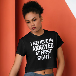 T-shirt Tee de vue agacée : humeur instantanée