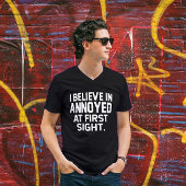 T-shirt Tee de vue agacée : humeur instantanée