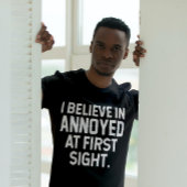 T-shirt Tee de vue agacée : humeur instantanée
