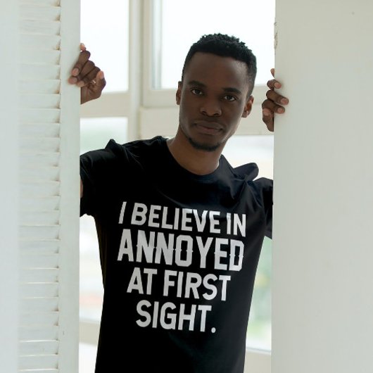 T-shirt Tee de vue agacée : humeur instantanée