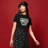 T-shirt Tee de vue agacée : humeur instantanée