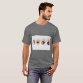 T-shirt Tee Délice Cupcake Mignon (Devant entier)