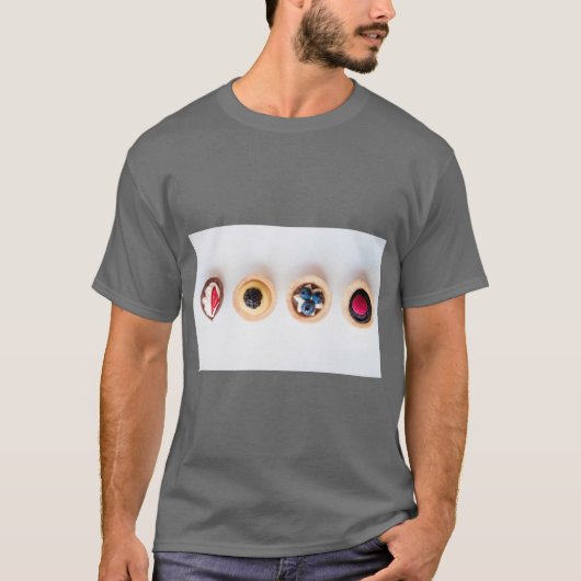 T-shirt Tee Délice Cupcake Mignon (Devant)