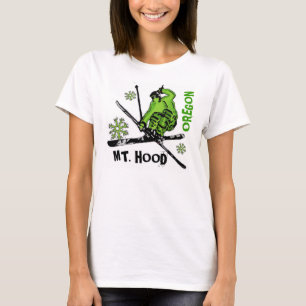 T-shirt tee des dames du mont Hood Oregon