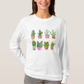 T-shirt Tee d'impression plus cactus (Devant)