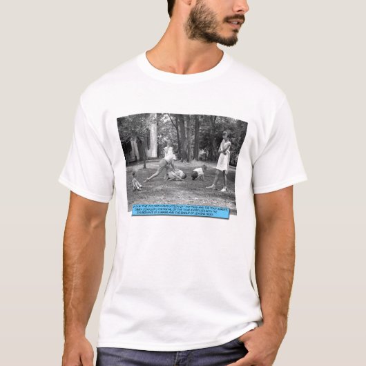 T-shirt Tee drôle - Leapfrog (Devant)