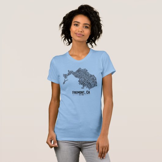 T-shirt Tee du quartier de Fremont (Devant entier)