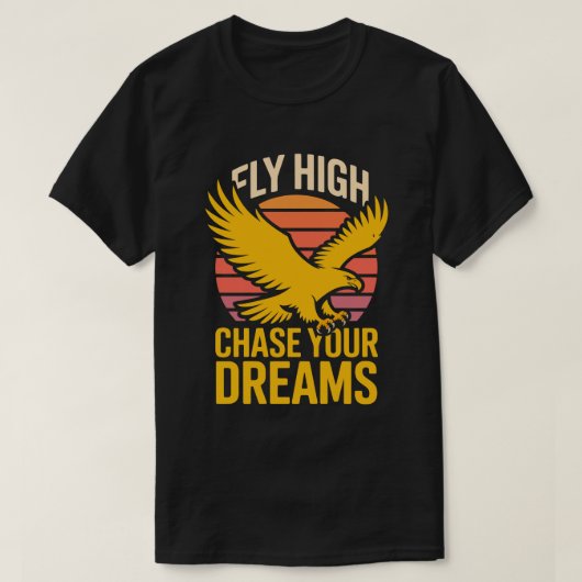 T-shirt Tee Eagle Fly High (Design devant)