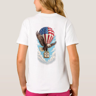T-shirt Tee Eagle Power – 4 juillet pour enfants