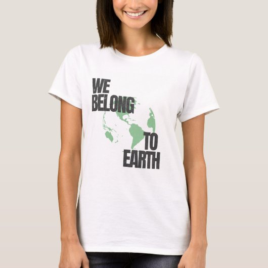 T-shirt Tee écologiste (Devant)