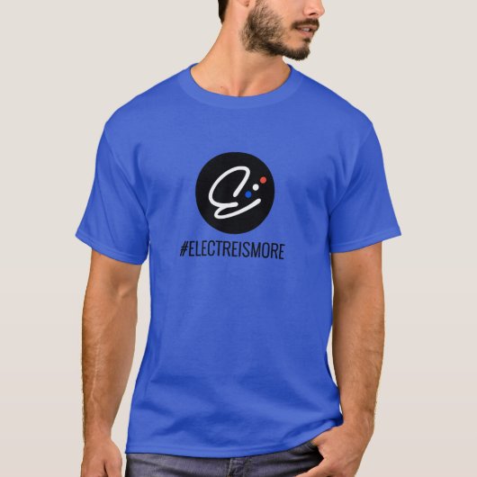 T-shirt Tee "#ElectreIsMore spéciale french touch edition" (Devant)