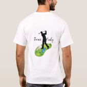 T-shirt Tee Elements Golf sur le Vert (Dos)