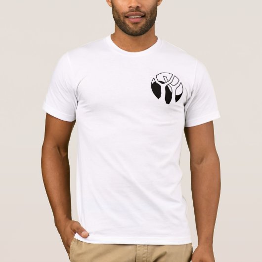 T-shirt Tee en toile Bella pour hommes (Devant)