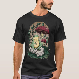 T-shirt Tee Enchanted Frogcore Fungi et Crapaud - Champign