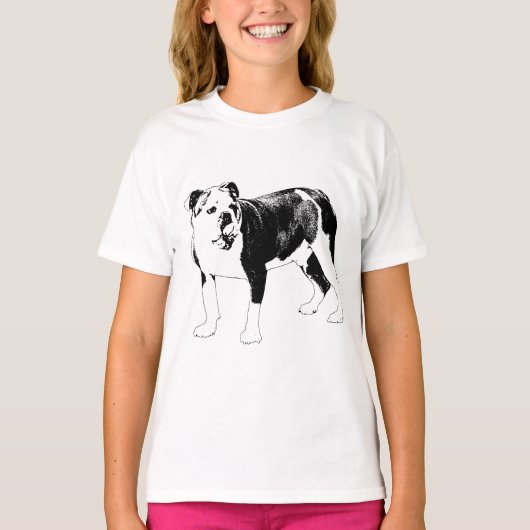 T-shirt Tee Everyday Stroll, Chien Amical (Devant)