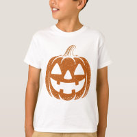 Tee faciale Citrouille rétro - 90s Vibes d'Hallowe