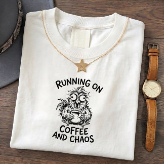 T-shirt Tee Feral Chickens Citation Café