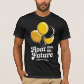 T-shirt Tee Float Into The Future (Devant)