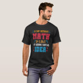 T-shirt Tee fun à propos de mathématiques Cool Professeur (Devant entier)