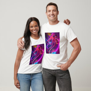 T-shirt Tee Graphique Octopus - Hommes Chemise Octopi Pers