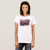 T-shirt Tee graphique rouge branché FOCUSED (Devant entier)