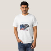 T-shirt Tee graphique USA Pride (Devant entier)