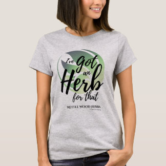 T-shirt Tee Herb for That Brush Stroke Logo