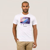 T-shirt Tee homme de la vague Recoleta (Devant entier)