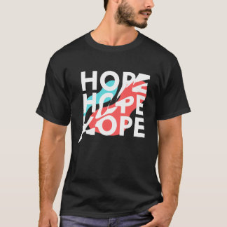 T-shirt Tee Hope Hope Hope – Chemise Simple et Élégante