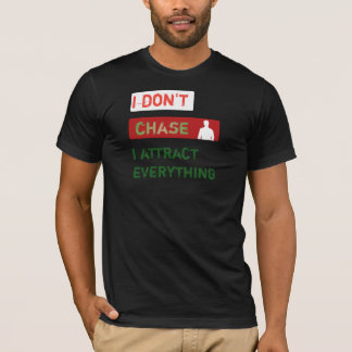 T-shirt Tee J'Attire Je N'Attire Pas | Manifestation