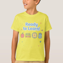 Tee jaune cool pour garçons de rentrée