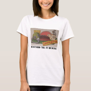 T-shirt Tee: La moutarde, ça fait mal !