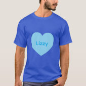 T-shirt Tee Lizzy câline (Devant)