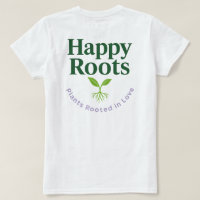 Tee Logo (Impression Dos) | Happy Roots