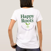 T-shirt Tee Logo (Impression Dos) | Happy Roots (Dos)