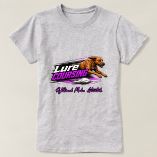 T-shirt Tee Lure Coursing Ridgeback - Mode Lévrier purp