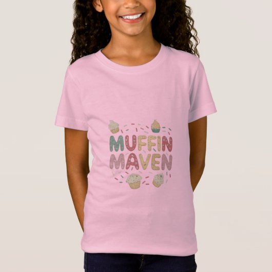 T-Shirt Tee maître muffin multicolore (Devant)