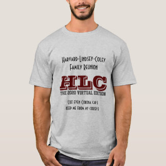 T-shirt Tee masculin de la Réunion du HLC 2020