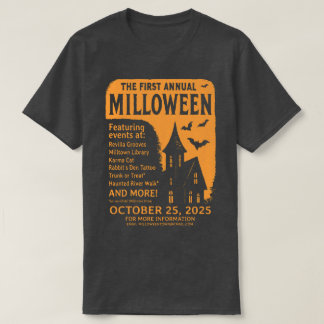 T-shirt Tee Milloween 2025