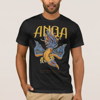 T-shirt Tee Mythique Anqa - Phénix de la Flamme Éternelle